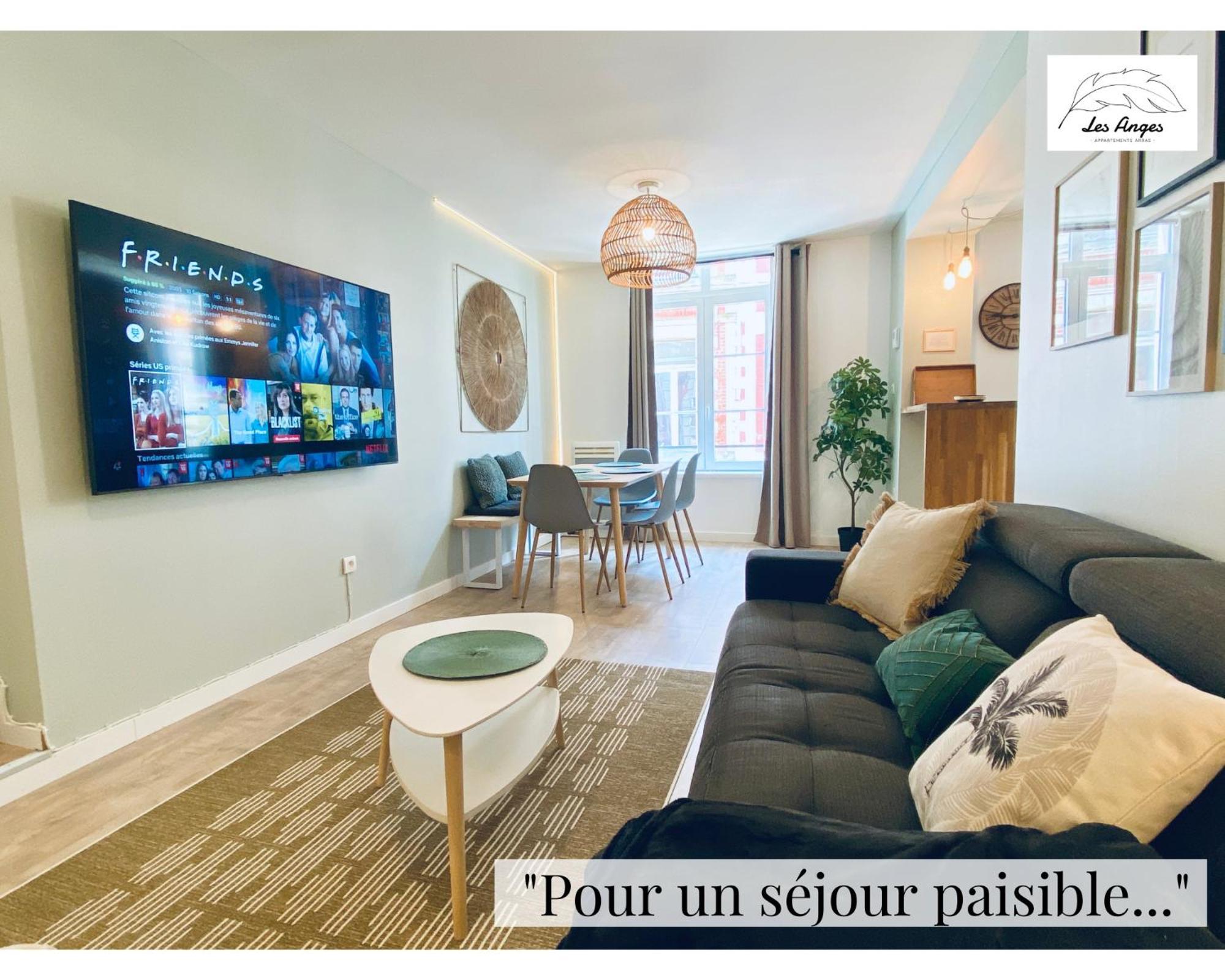 Le 9 De Coeur - 2 Chambres - 6 Couchages Арас Екстериор снимка