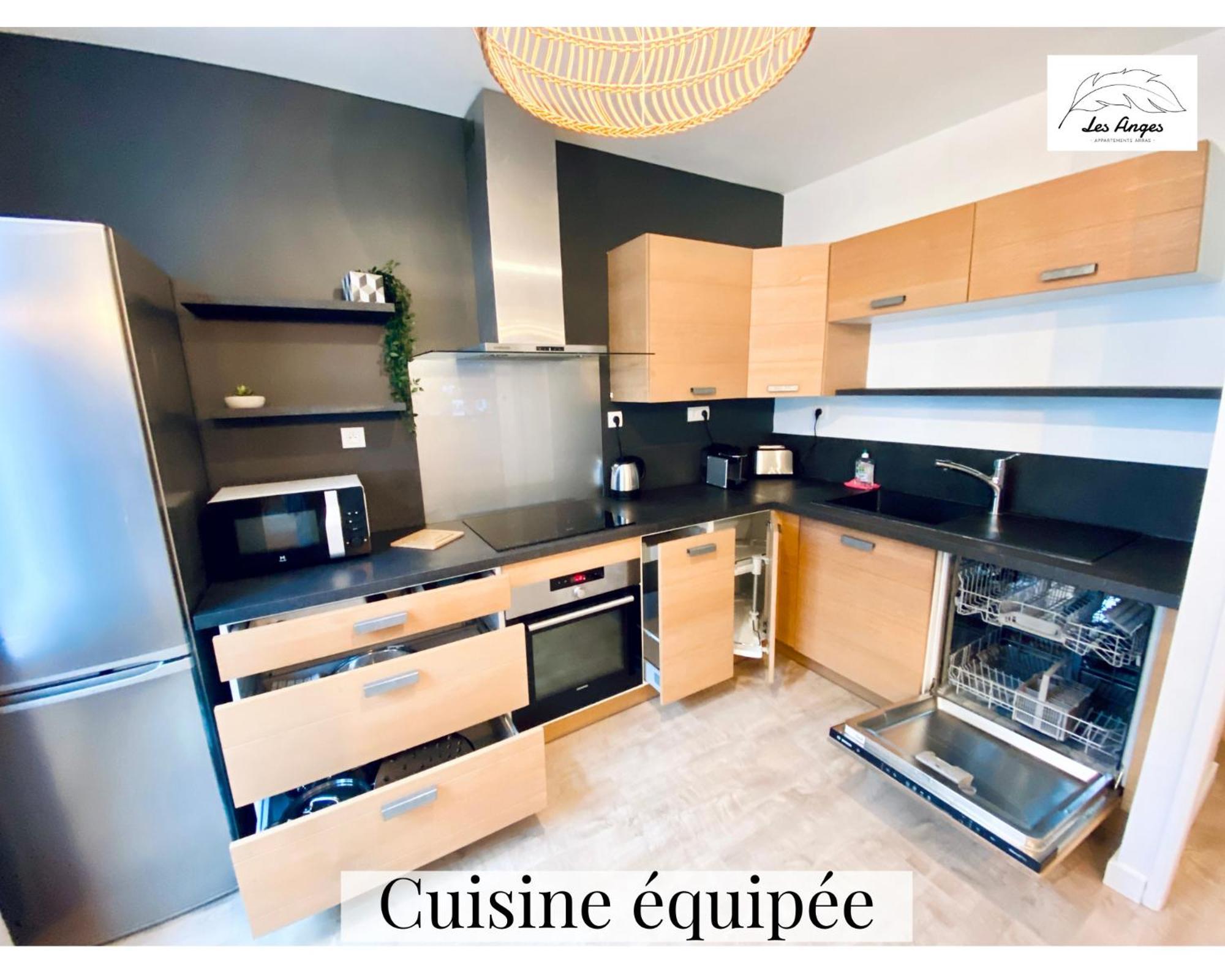 Le 9 De Coeur - 2 Chambres - 6 Couchages Арас Екстериор снимка